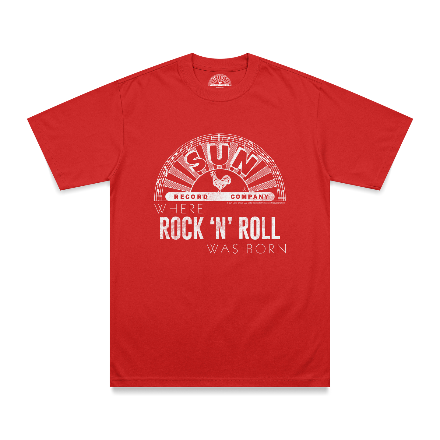 Sun Red R&R Half Logo T-Shirt