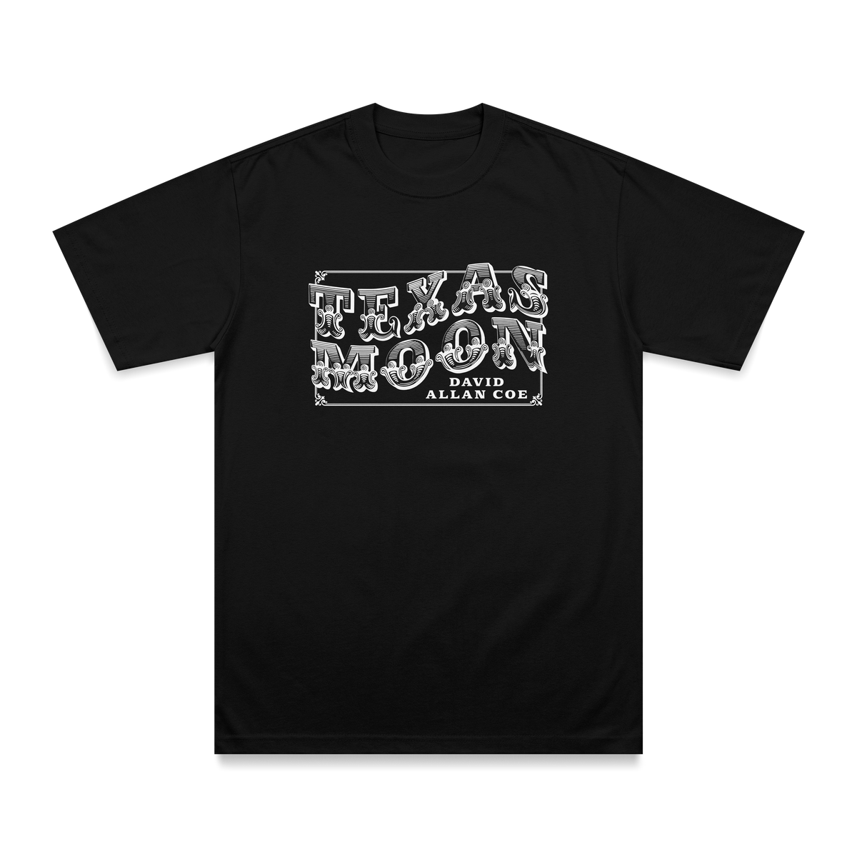 David Allan Coe Texas Moon T-Shirt