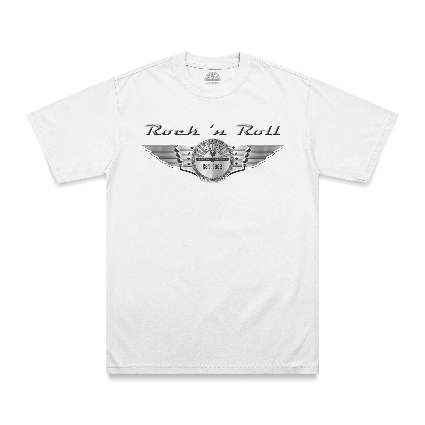 Sun Diner Rock N Roll T-Shirt white