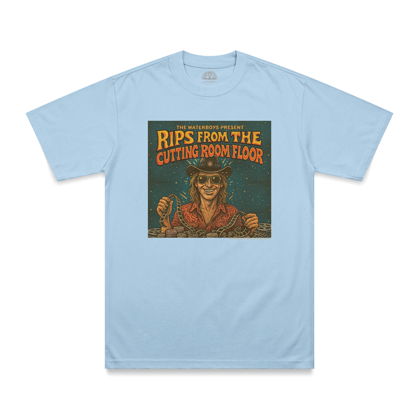 The Waterboys Rips From the Cutting Room Floor T-Shirt blue