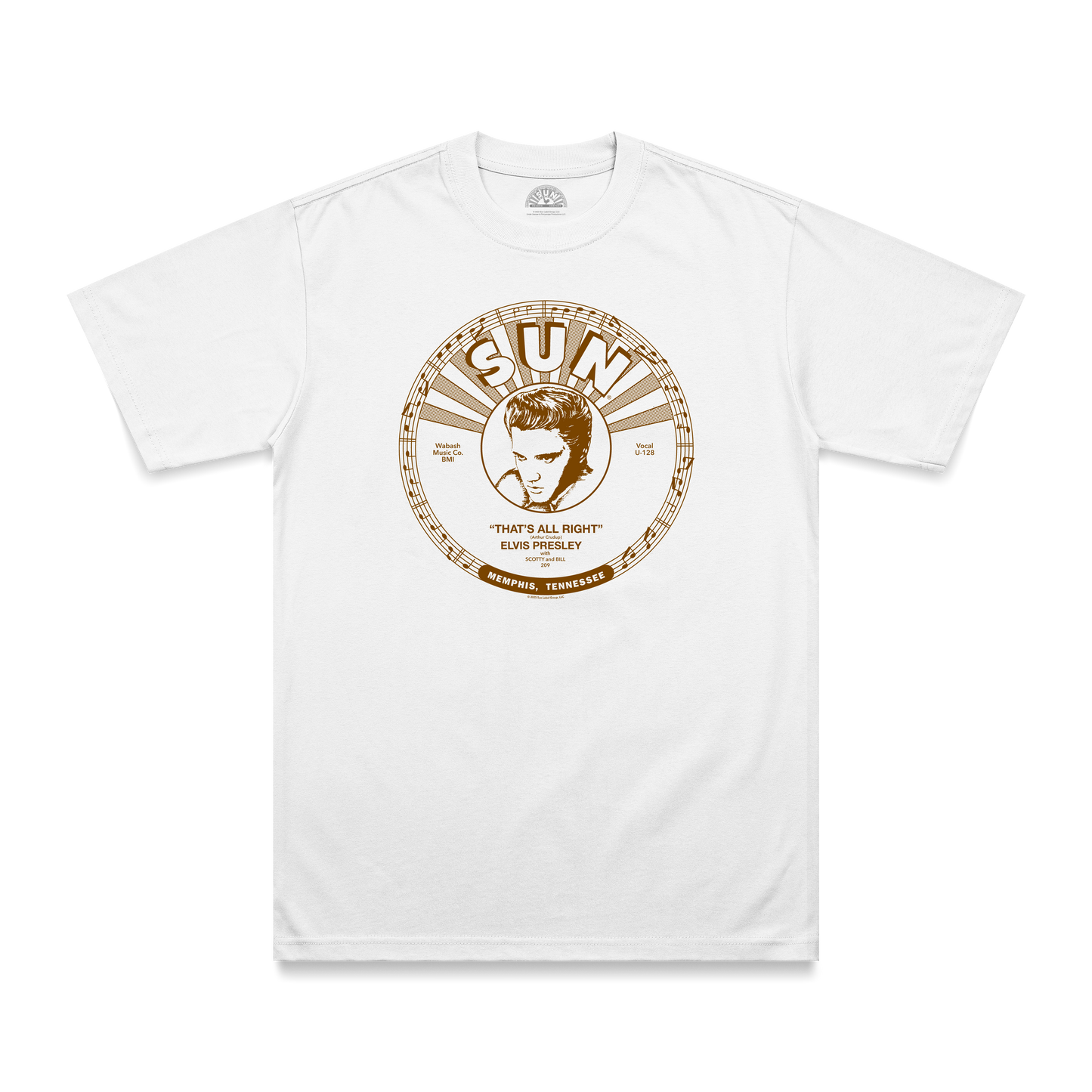 Vintage Elvis T-Shirt white