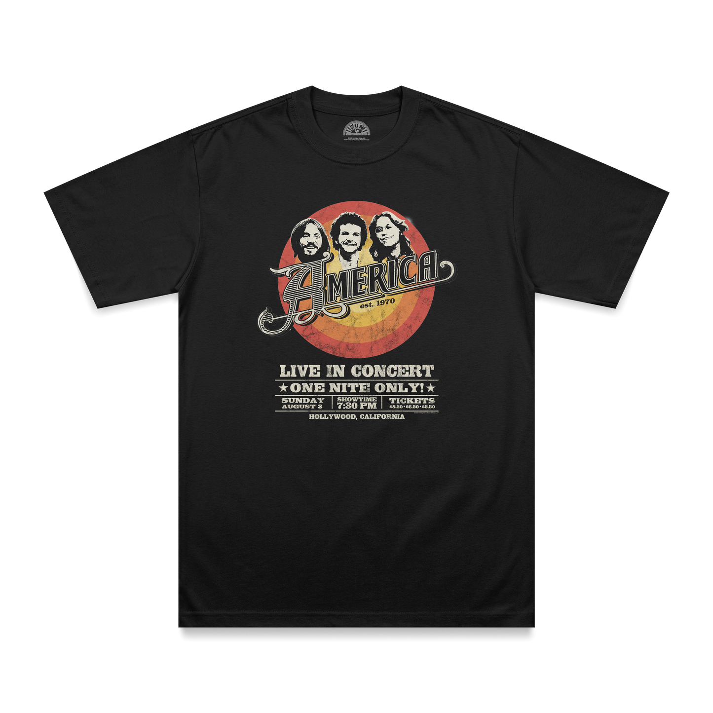 America Live In Concert T-Shirt