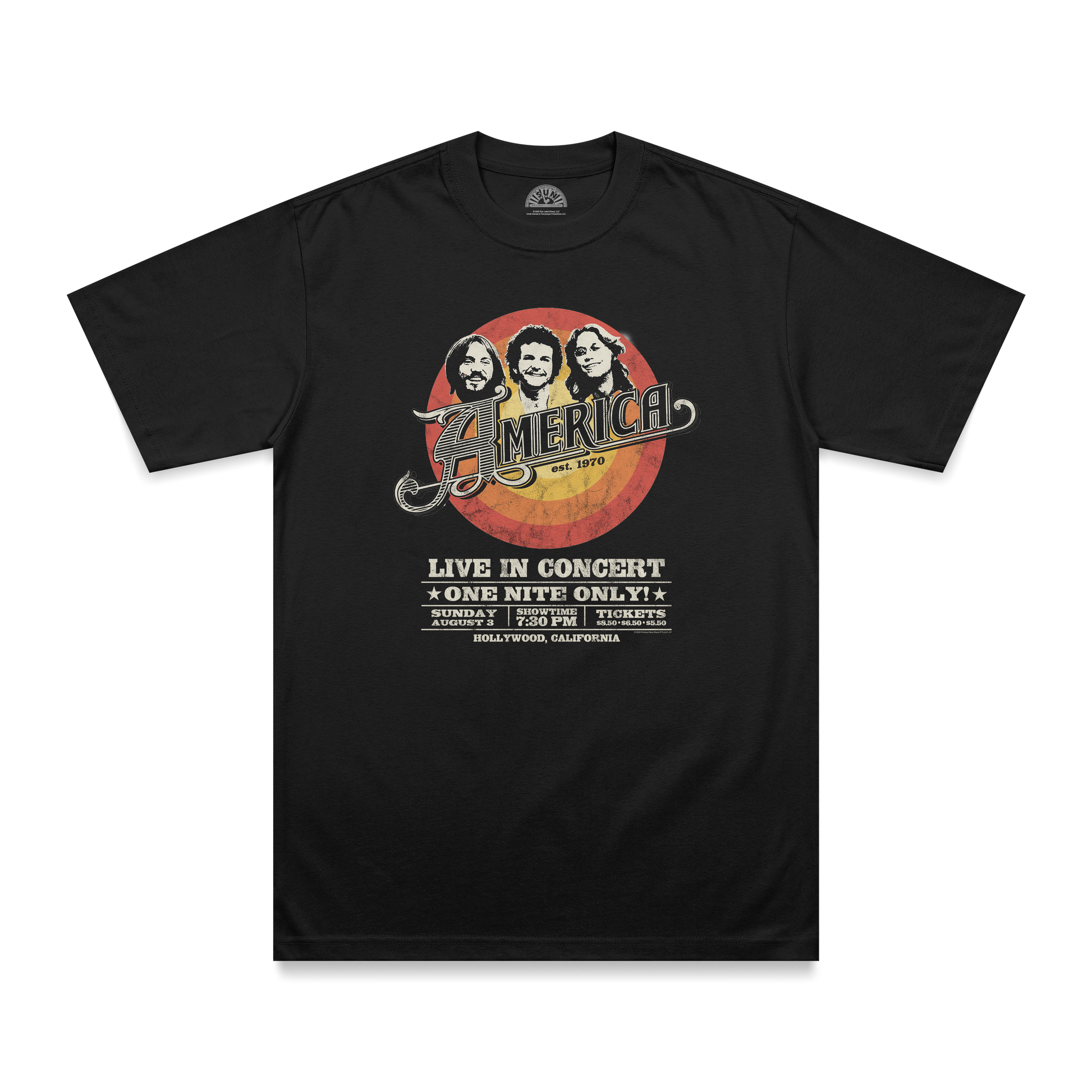 America Live In Concert T-Shirt