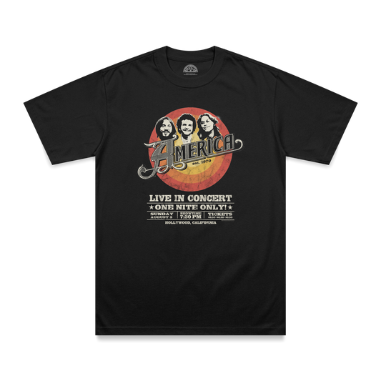 America Live In Concert T-Shirt