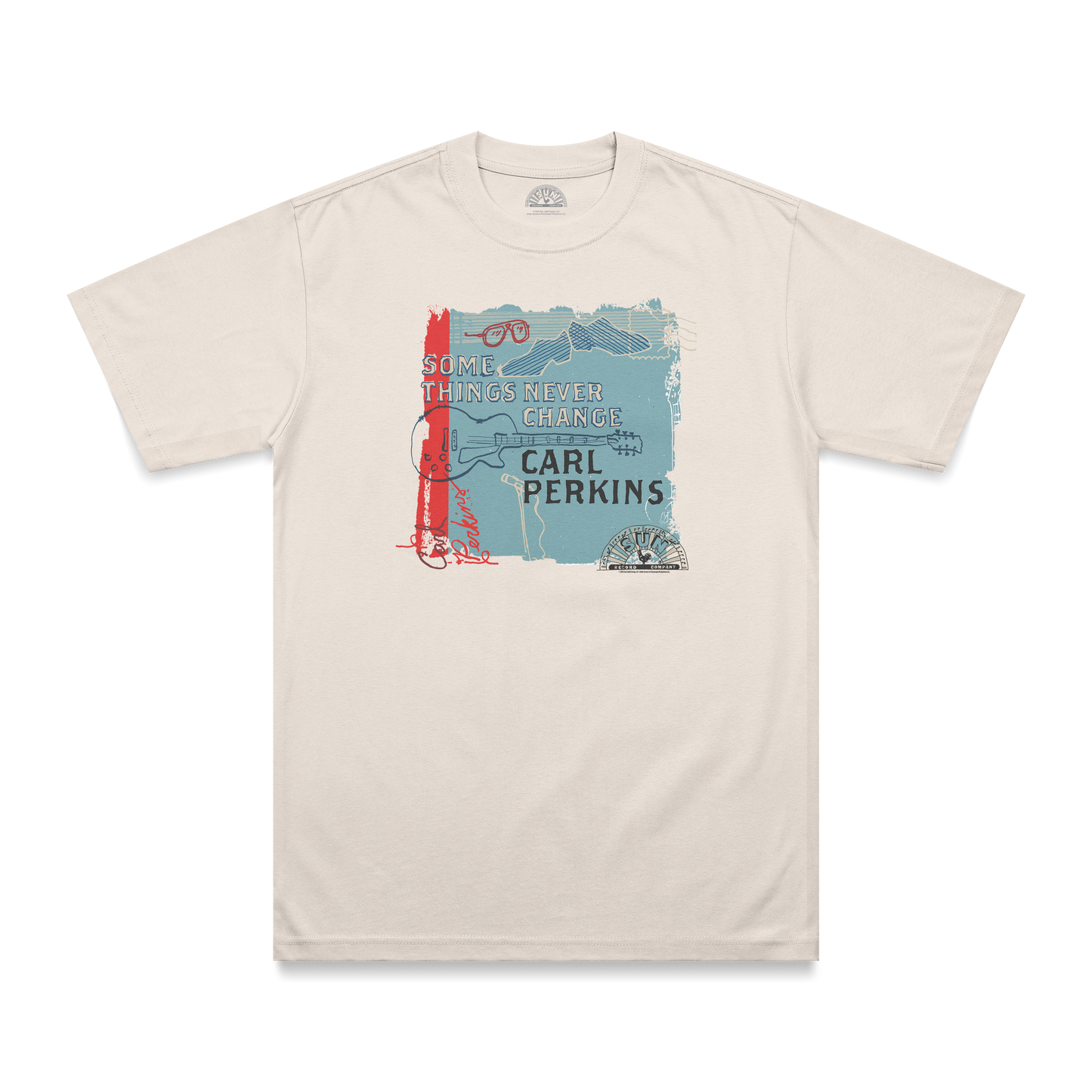 Carl Perkins Some Things Never Change T-Shirt vintage front
