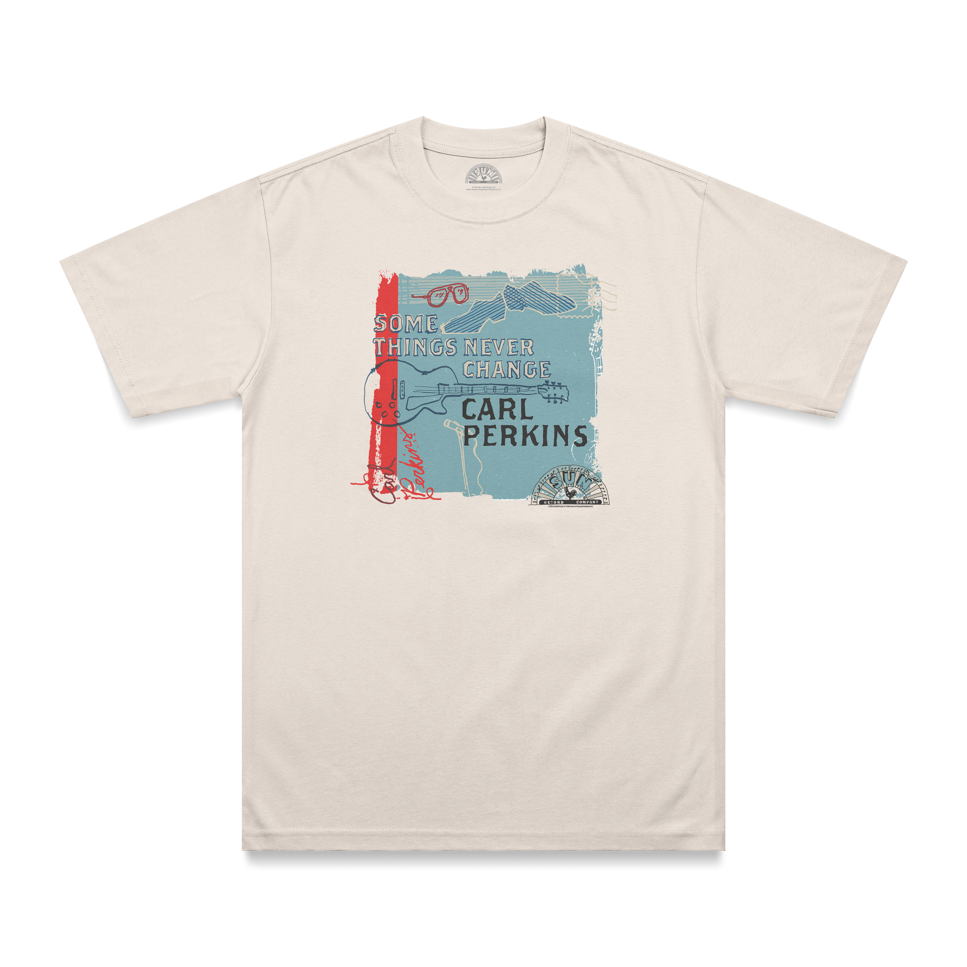 Carl Perkins Some Things Never Change T-Shirt vintage front