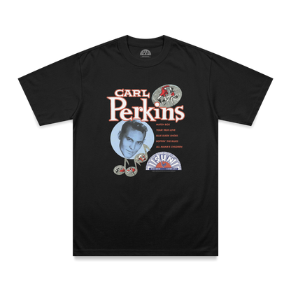 Carl Perkins Song Titles T-Shirt black
