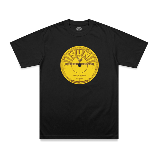 Roy Orbison Chicken-Hearted Sun Records Label T-Shirt