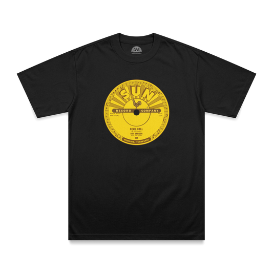 Roy Orbison Devil Doll Sun Records Label T-Shirt