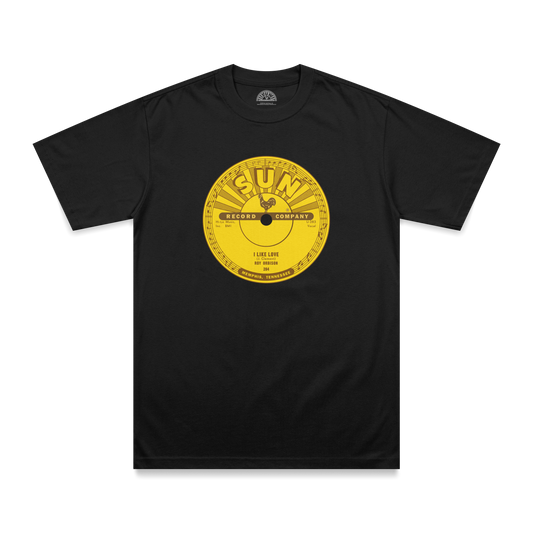 Roy Orbison I Like Love Sun Records Label T-Shirt