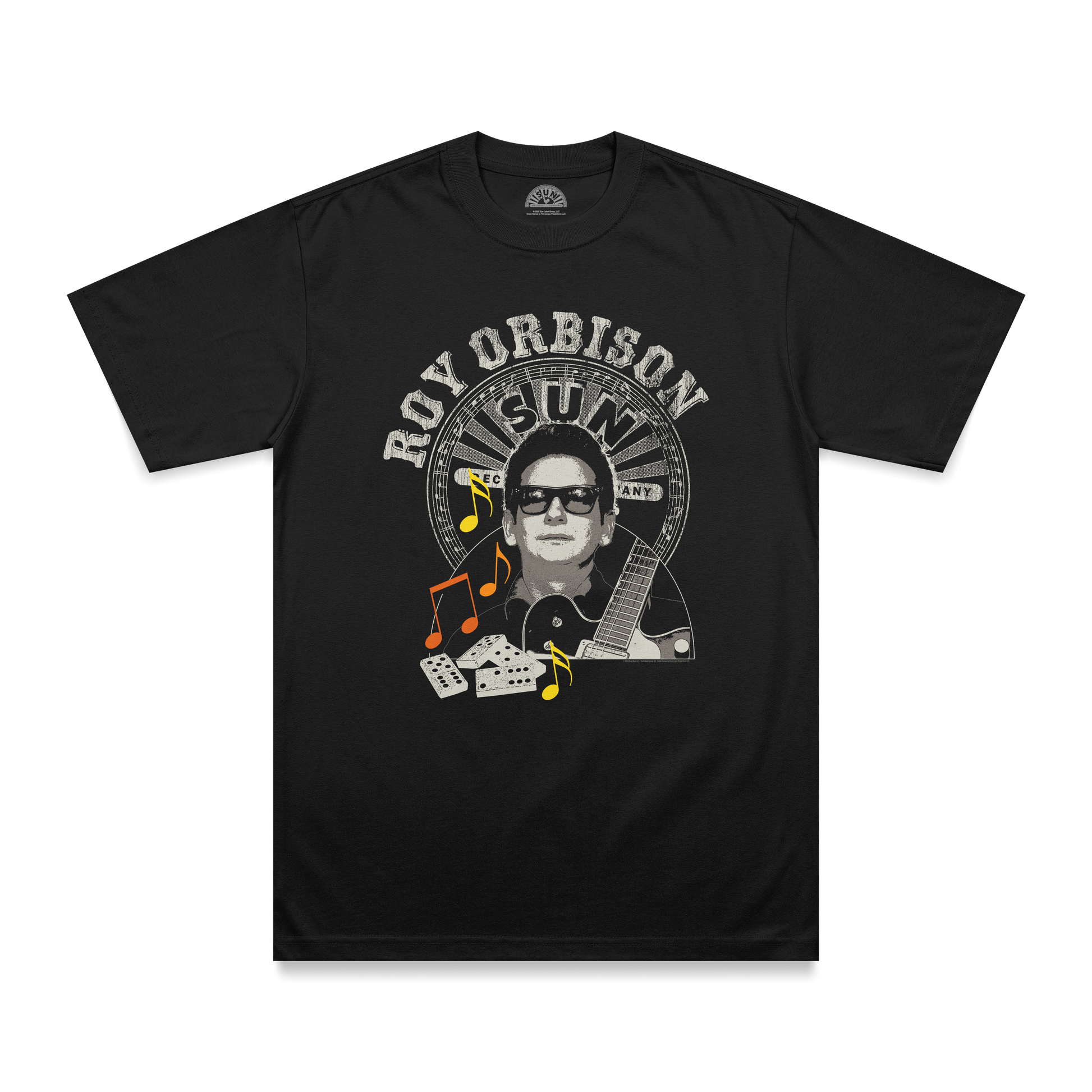 Roy Orbison Sun Records T-Shirt black 