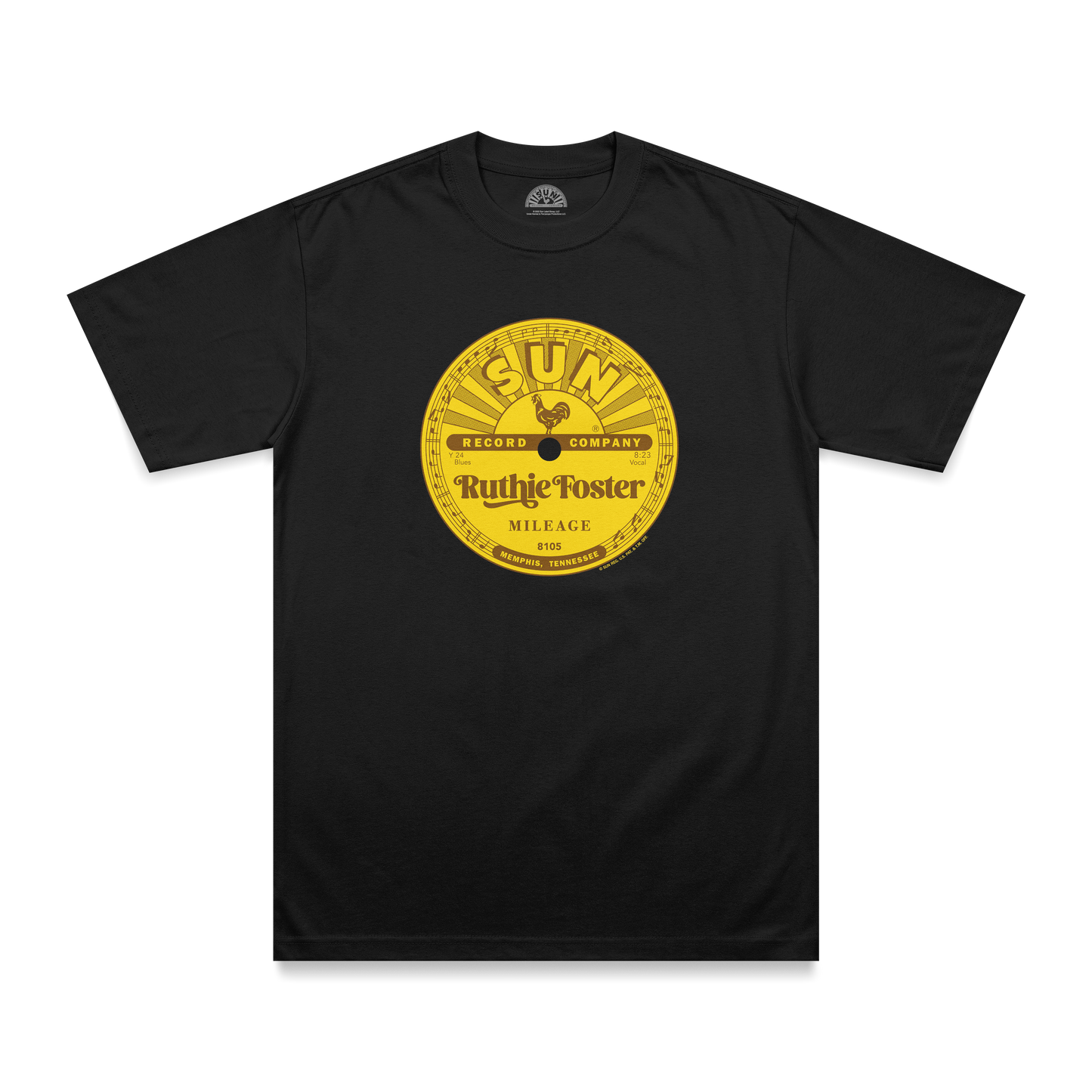 Ruthie Foster Mileage Sun Records Label T-Shirt
