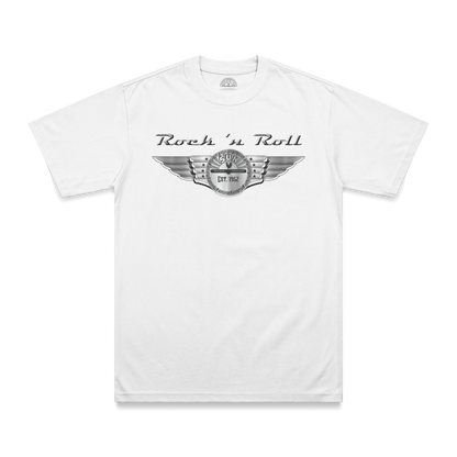 Sun Diner Rock N Roll T-Shirt white