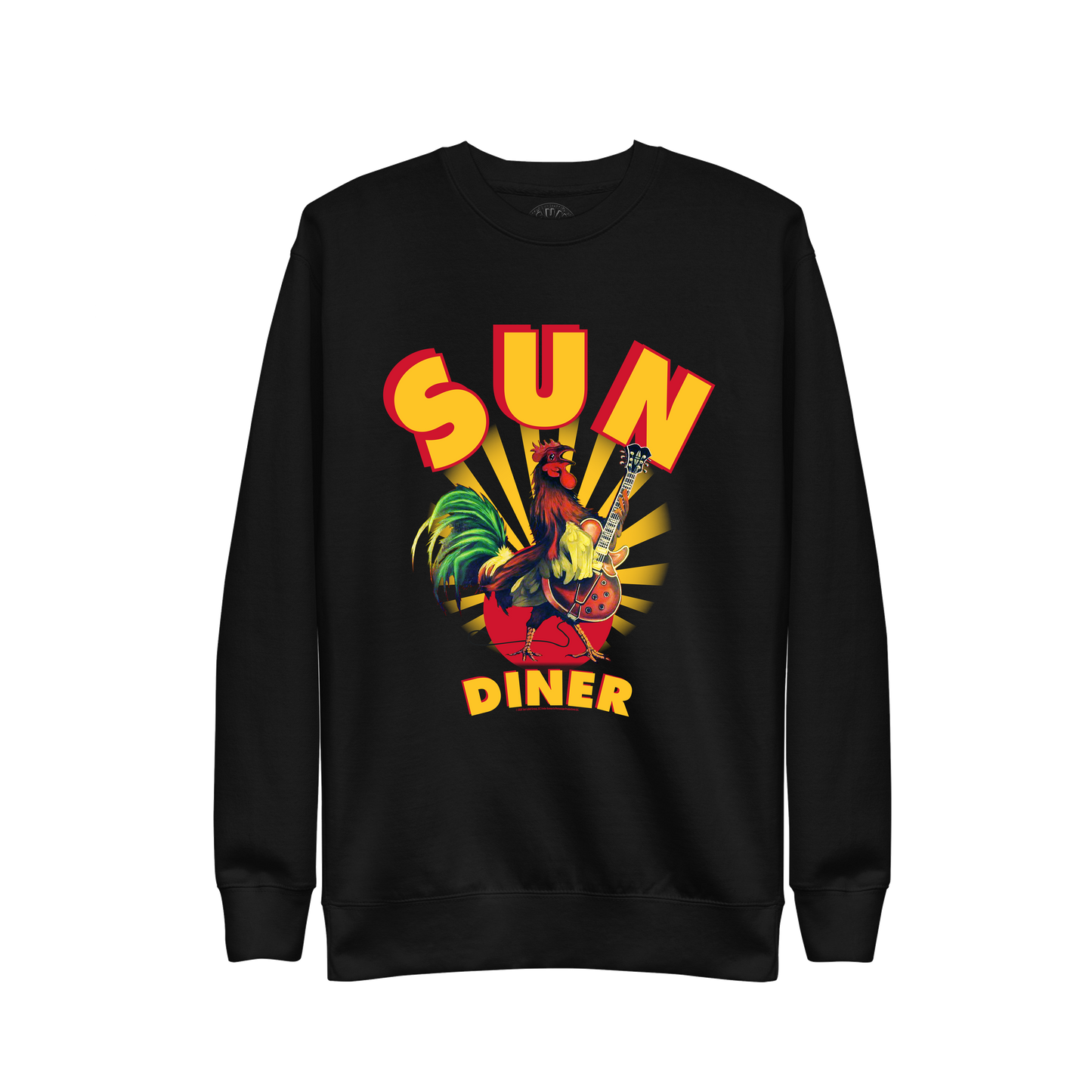 Sun Diner Rooster Sweatshirt