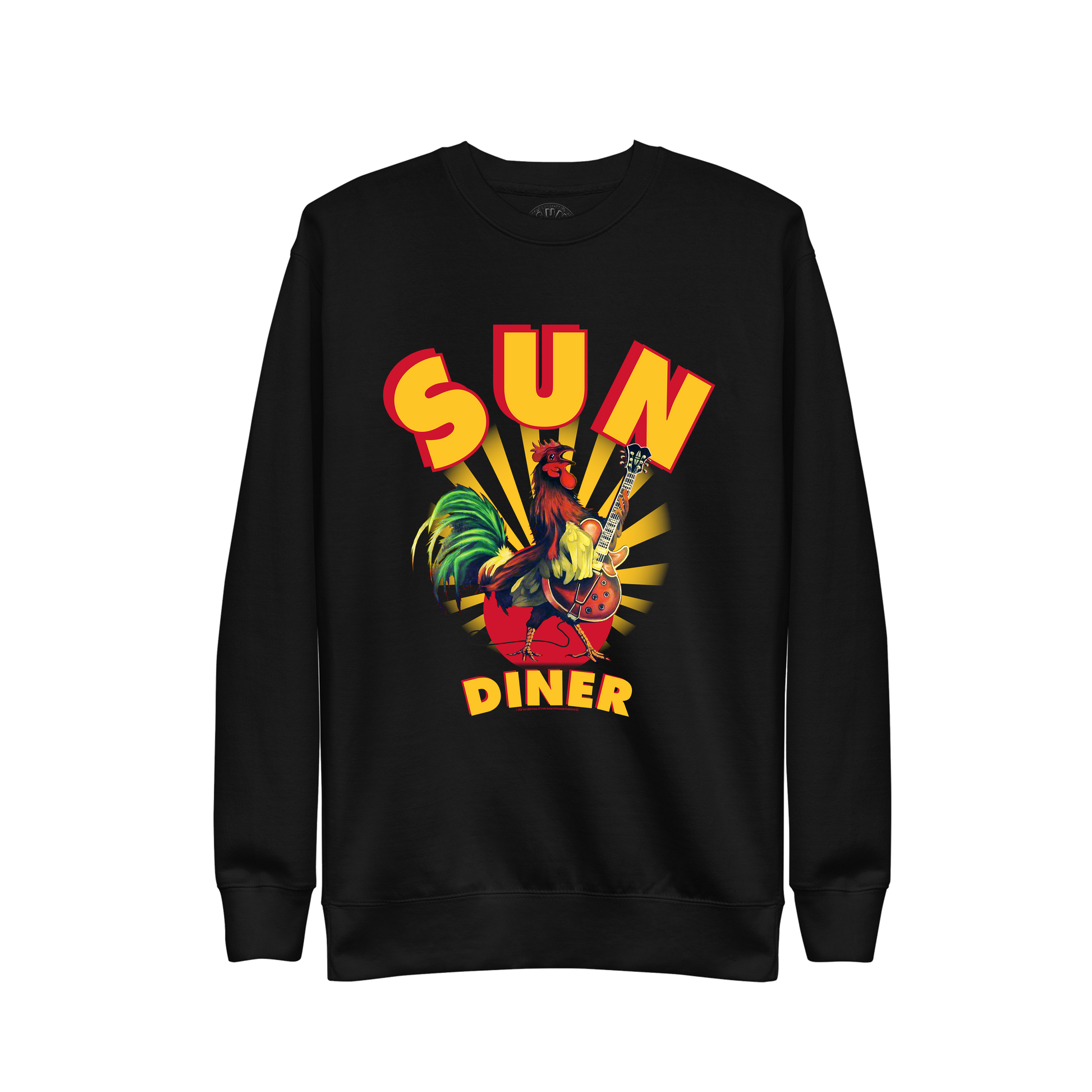 Sun Diner Rooster Sweatshirt