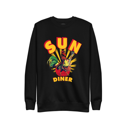 Sun Diner Rooster Sweatshirt