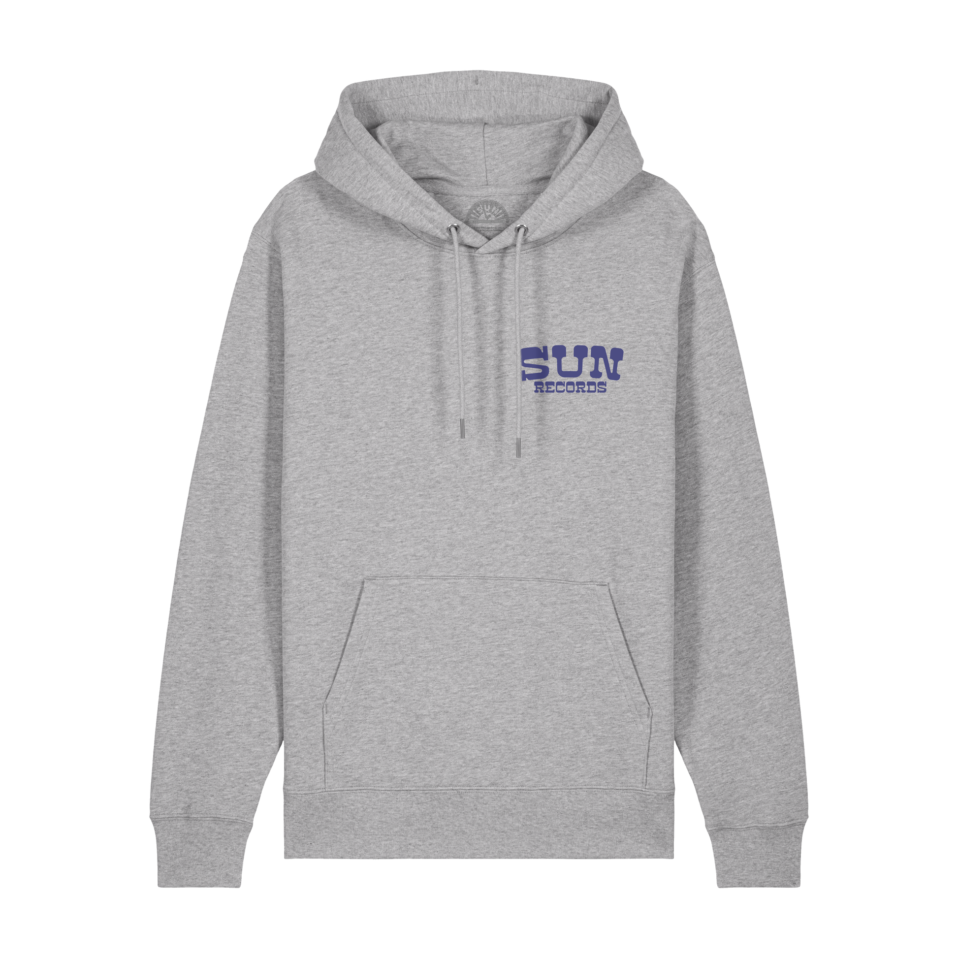 Sun Records Skyline Hoodie grey front 