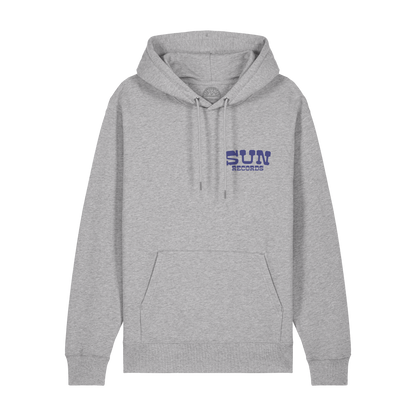 Sun Records Skyline Hoodie grey front 