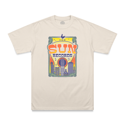 Sun Records Skyline T-Shirt vintage white 