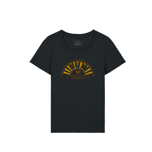 Sun Records Vintage Logo Women's T-Shirt black