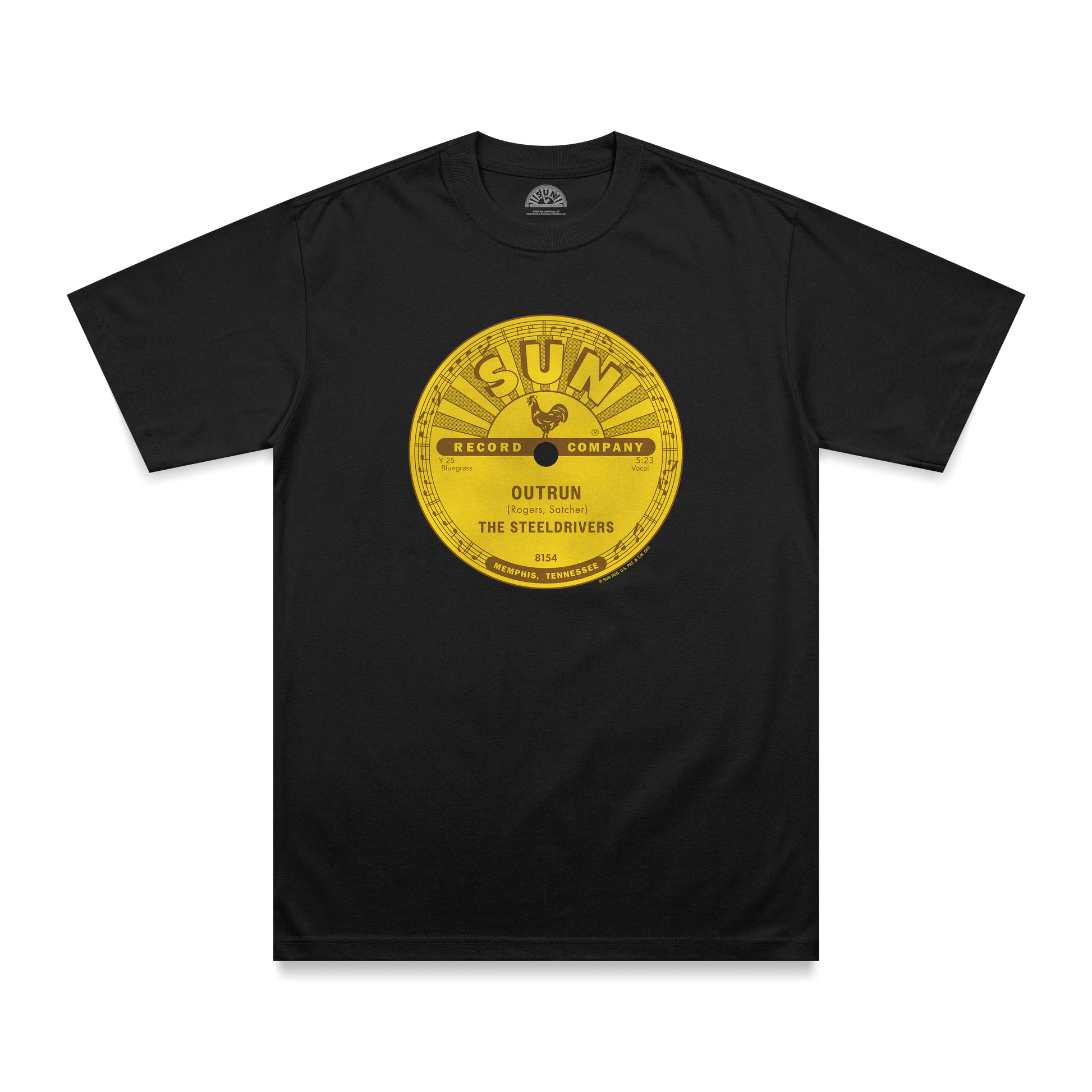 The SteelDrivers Outrun Sun Label T-Shirt