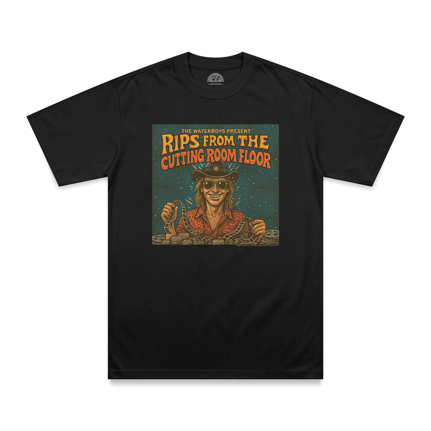 The Waterboys Rips From the Cutting Room Floor T-Shirt black