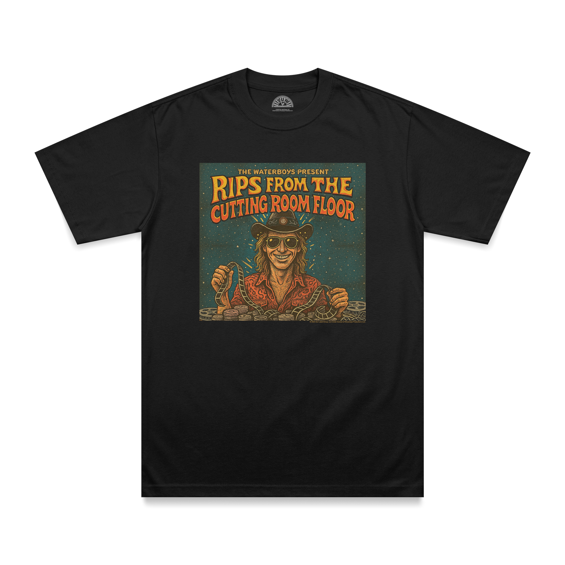 The Waterboys Rips From the Cutting Room Floor T-Shirt black
