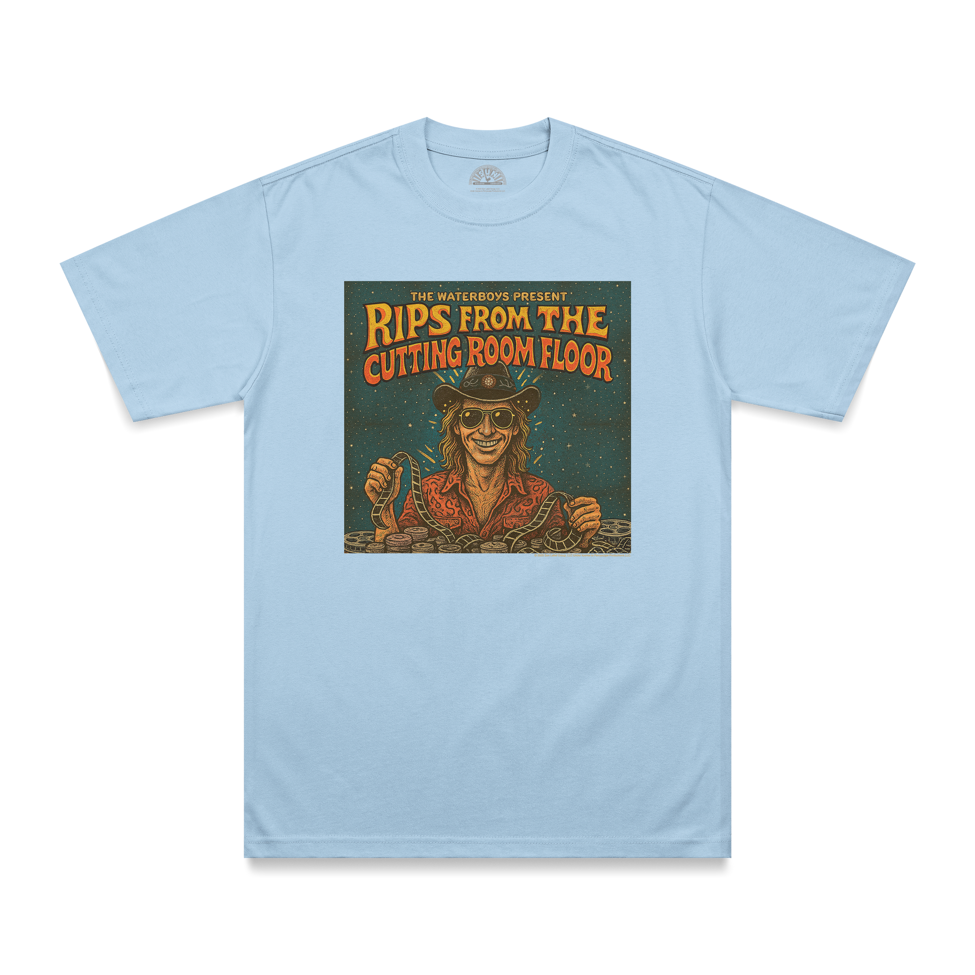 The Waterboys Rips From the Cutting Room Floor T-Shirt blue
