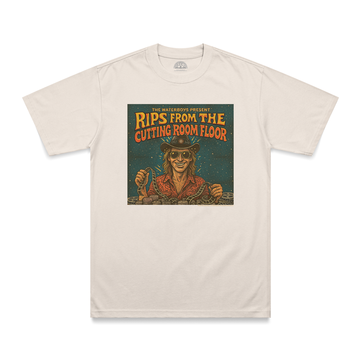 The Waterboys Rips From the Cutting Room Floor T-Shirt white