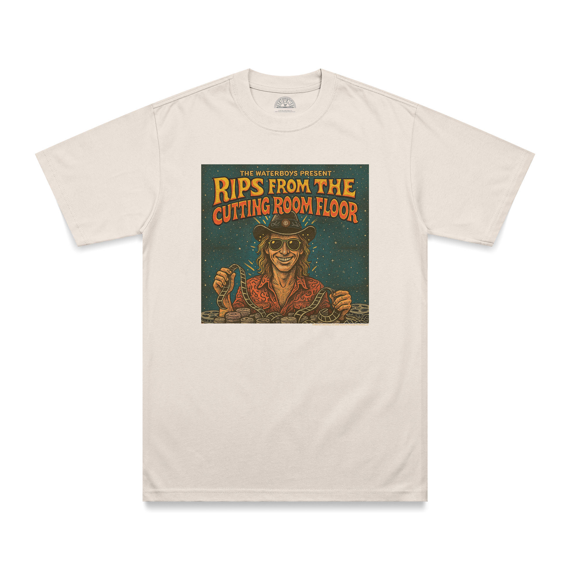 The Waterboys Rips From the Cutting Room Floor T-Shirt white