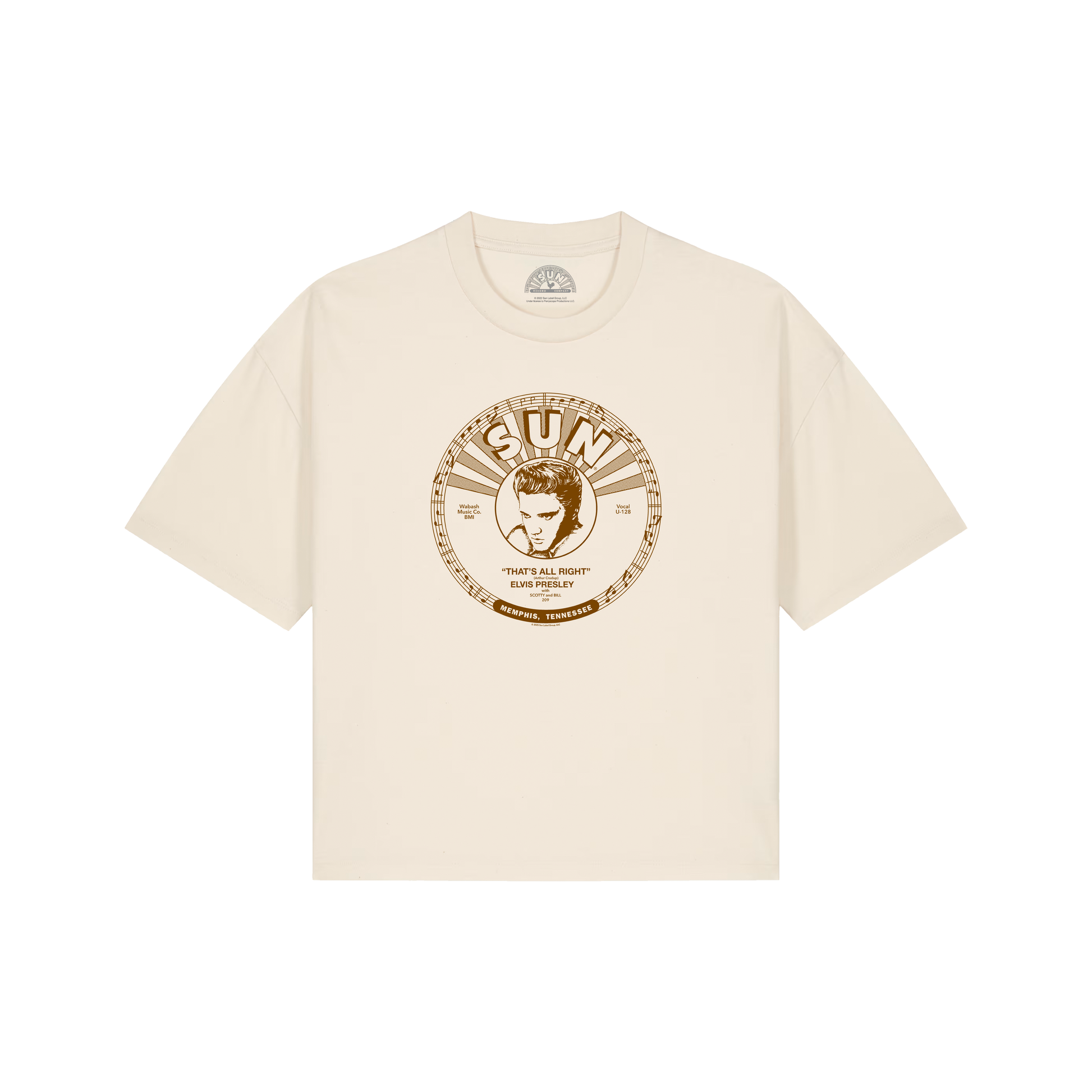 Vintage Elvis Boxy Women's T-Shirt vintage white