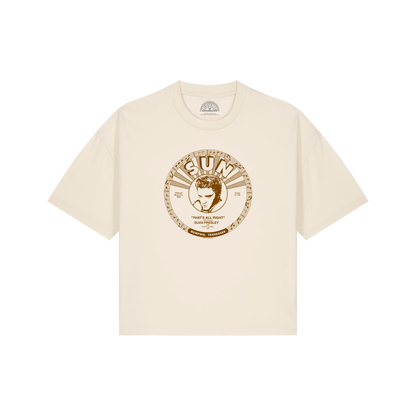 Vintage Elvis Boxy Women's T-Shirt vintage white