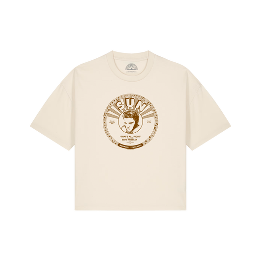 Vintage Elvis Boxy Women's T-Shirt vintage white