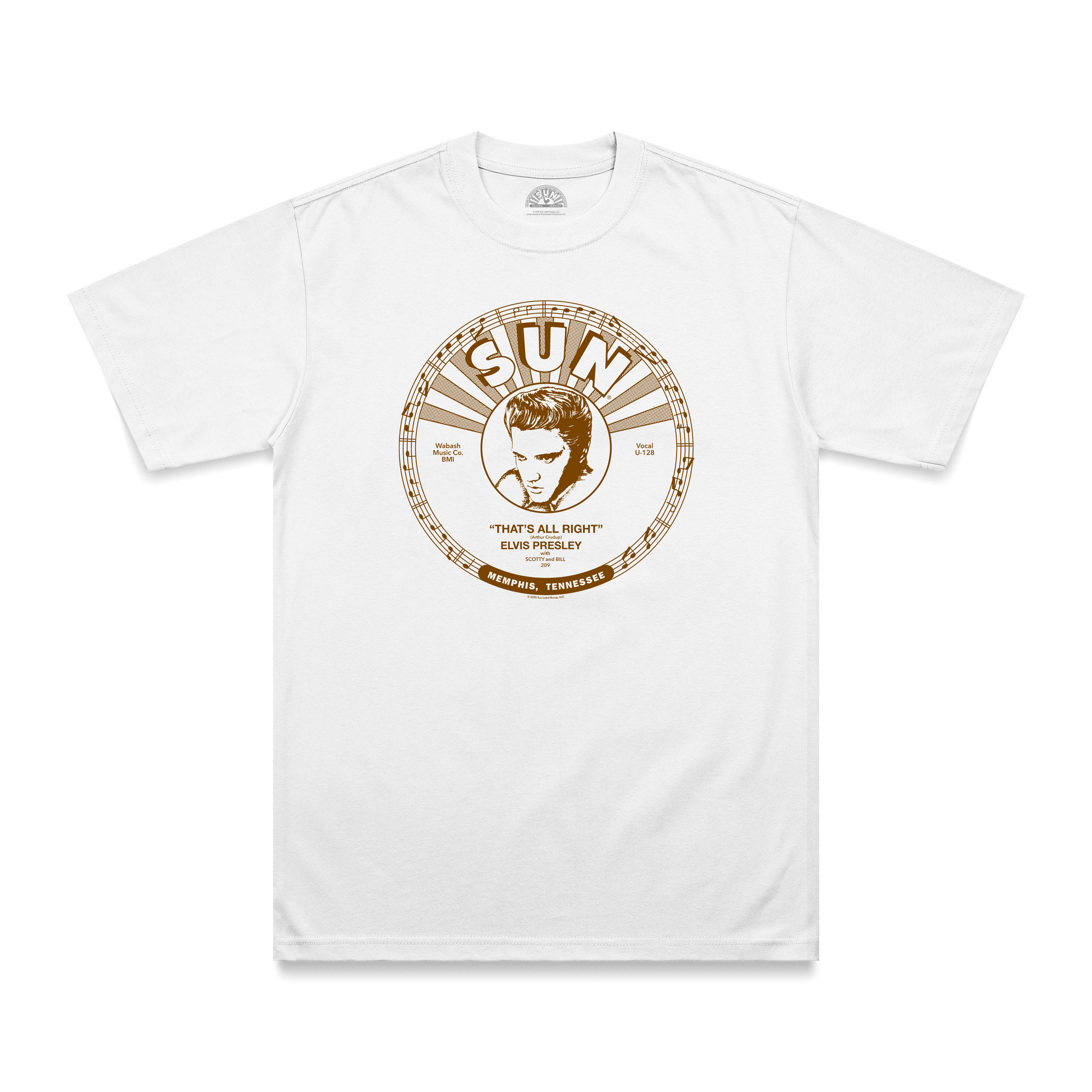 Vintage Elvis T-Shirt white