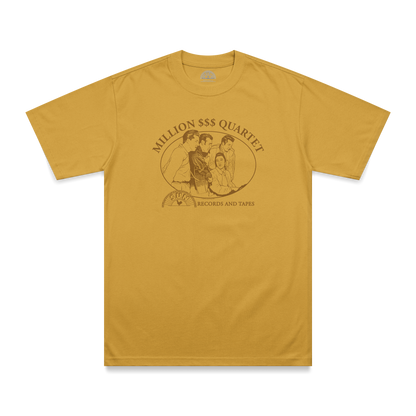 Vintage Million Dollar Quartet T-Shirt mustard