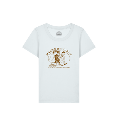 Vintage Million Dollar Quartet Women's T-Shirt blue ice