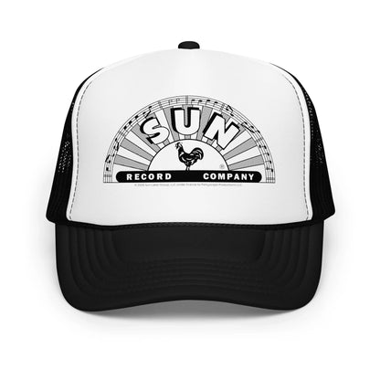 Sun Records Black Half Logo Trucker Hat