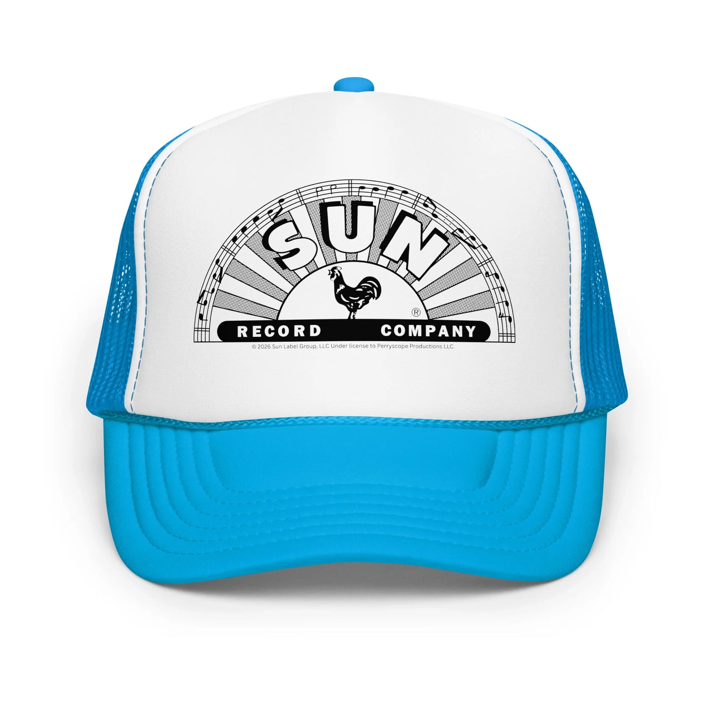 Sun Records Black Half Logo Trucker Hat