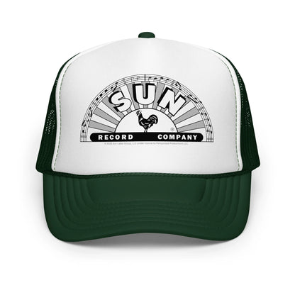 Sun Records Black Half Logo Trucker Hat