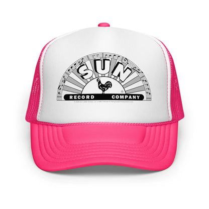 Sun Records Black Half Logo Trucker Hat
