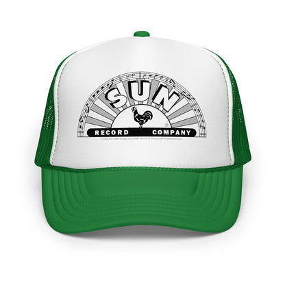 Sun Records Black Half Logo Trucker Hat