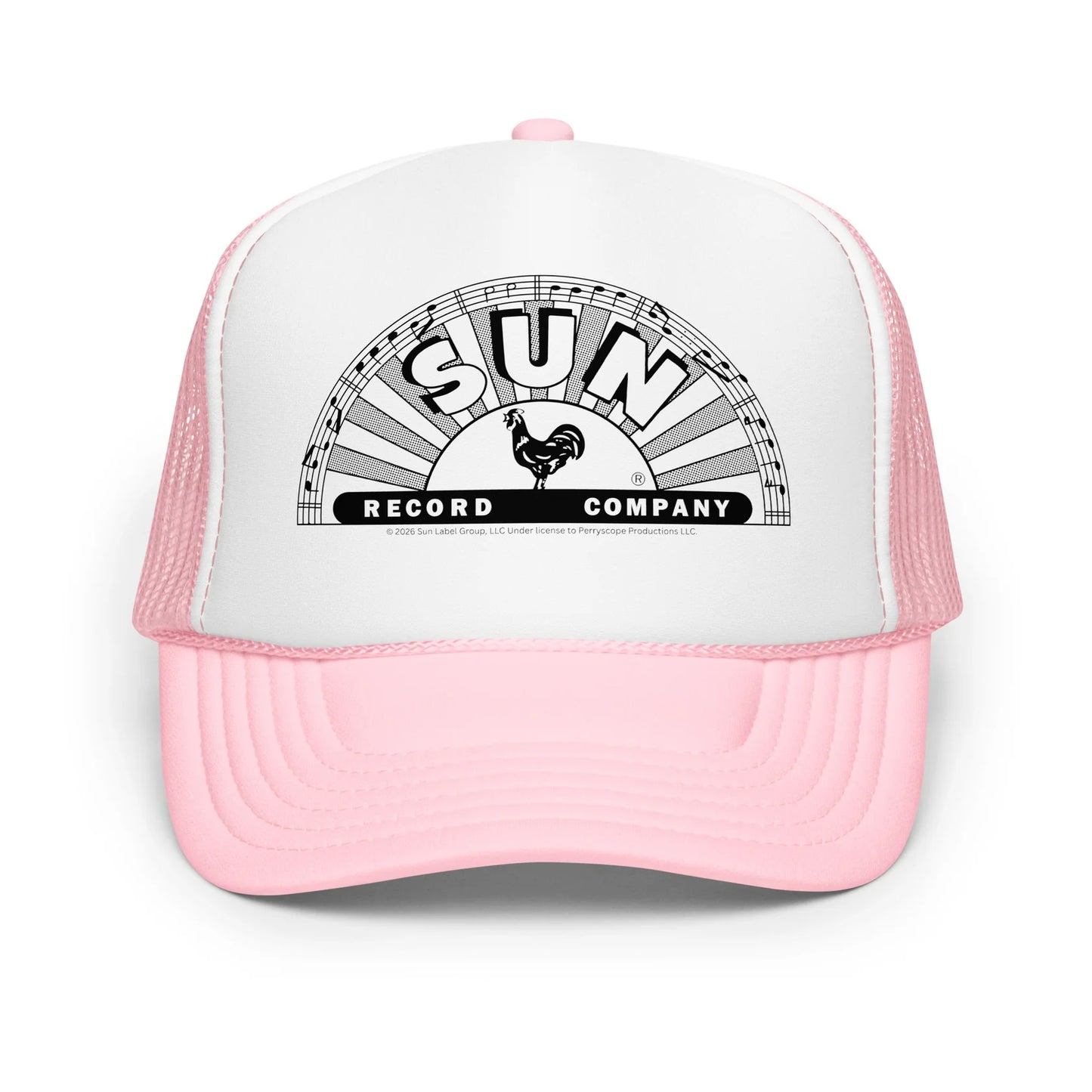 Sun Records Black Half Logo Trucker Hat