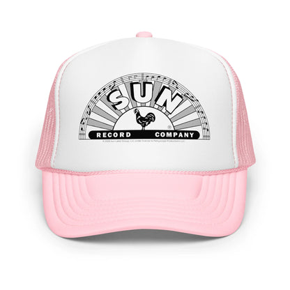 Sun Records Black Half Logo Trucker Hat