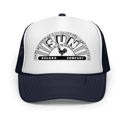 Sun Records Black Half Logo Trucker Hat