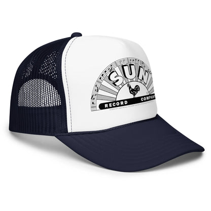 Sun Records Black Half Logo Trucker Hat