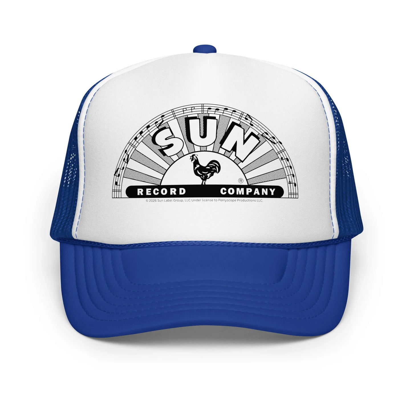 Sun Records Black Half Logo Trucker Hat