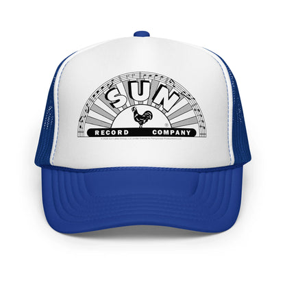 Sun Records Black Half Logo Trucker Hat