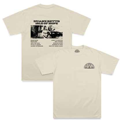 Duane Betts Isle Of Hope Double Sided Track List T-Shirt