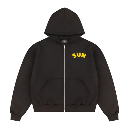 Logo Zip Hoodie