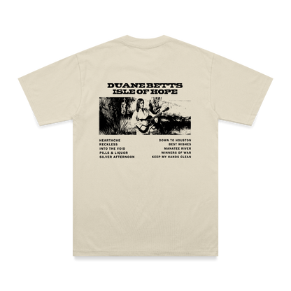 Duane Betts Isle Of Hope Double Sided Track List T-Shirt